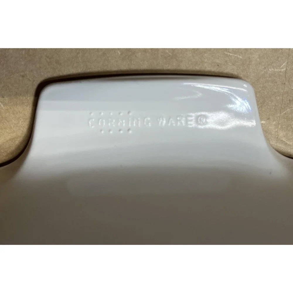 Corning Ware A-1-B Casserole Dish 1 Liter Abundance Fruit Pattern Square Baking‎